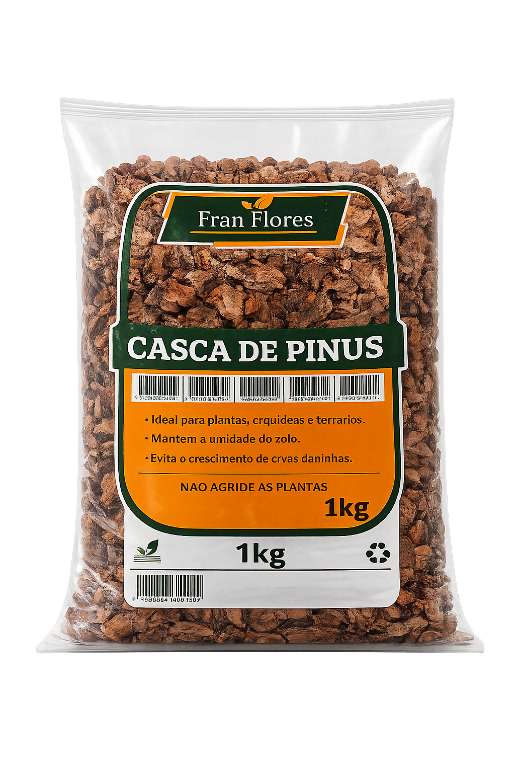 Casca de Pinus 1Kg