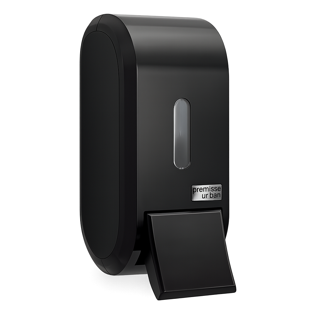 Dispenser Sabonete Líquido Compacto Preto