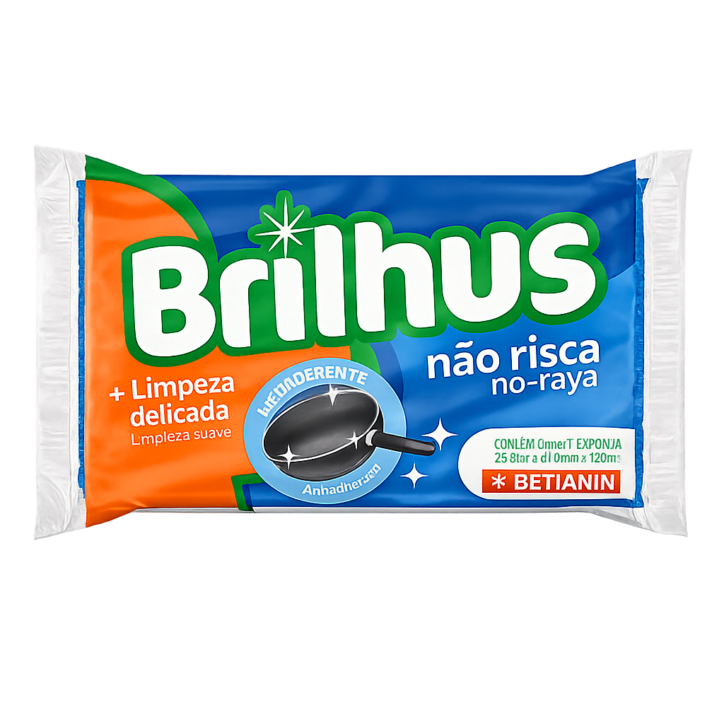 Esponja Anti Risco Azul