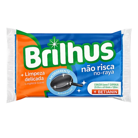 Esponja Anti Risco Azul