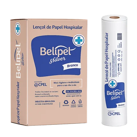 Lençol de Maca Hospitalar Silver