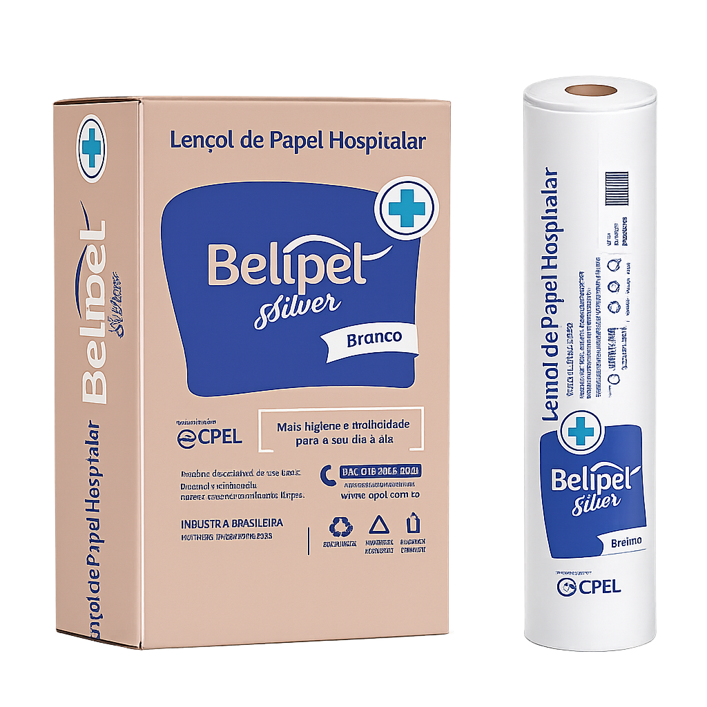 Lençol de Maca Hospitalar Silver