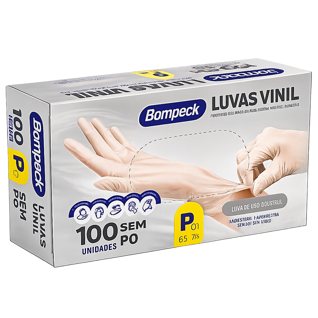 Luva Vinil s/pó