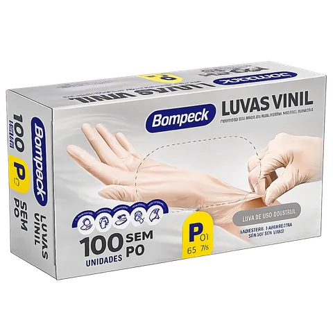 Luva Vinil s/pó