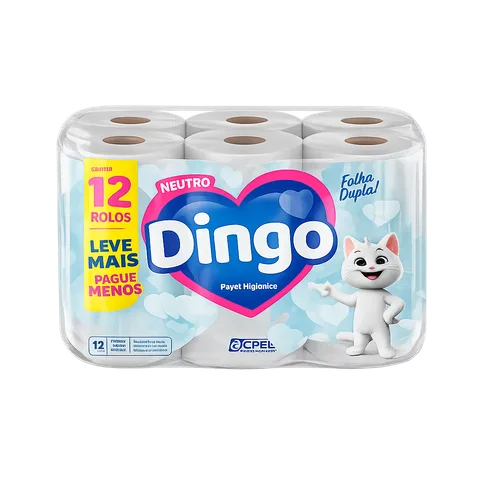 Papel Higiênico Dingo c/12