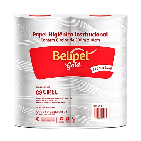 Papel Higiênico Rolão Gold 300m