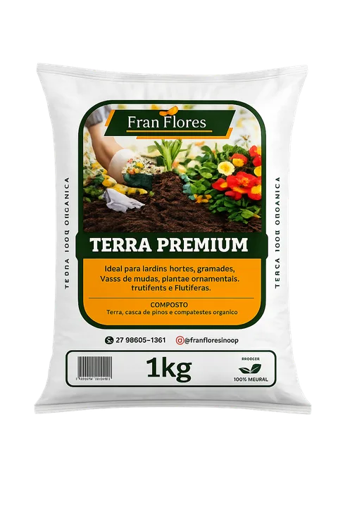Terra Adubada 1Kg
