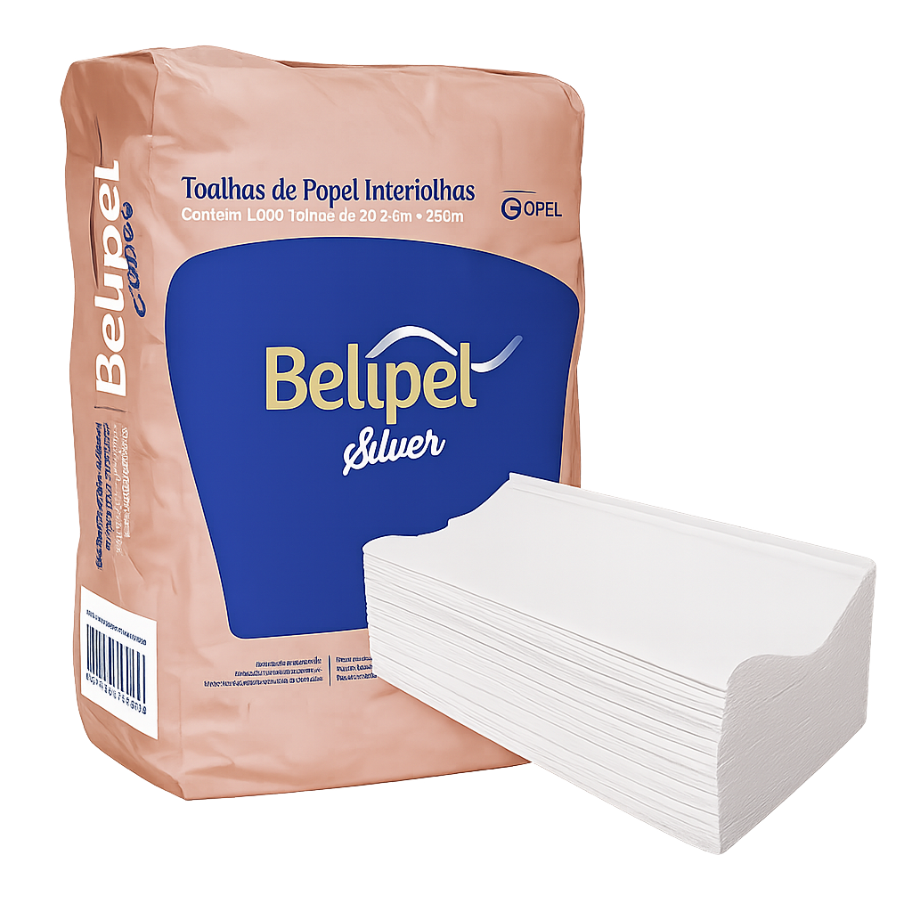Toalha de Papel Interfolha Silver
