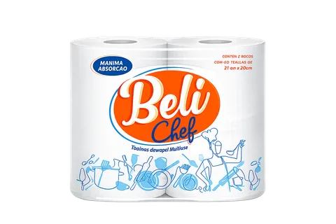 Toalha de Papel Rolo Belichef